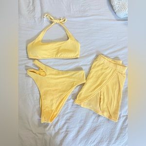 Abercombie and Fitch Terry Cloth Bikini (3 piece set)